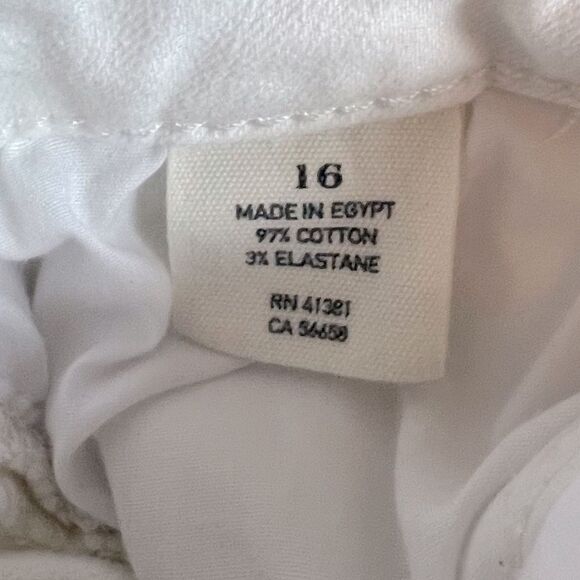 POLO RALPH LAUREN girls SKINNY JEANS WHITE SIZE 16 - Picture 5 of 10